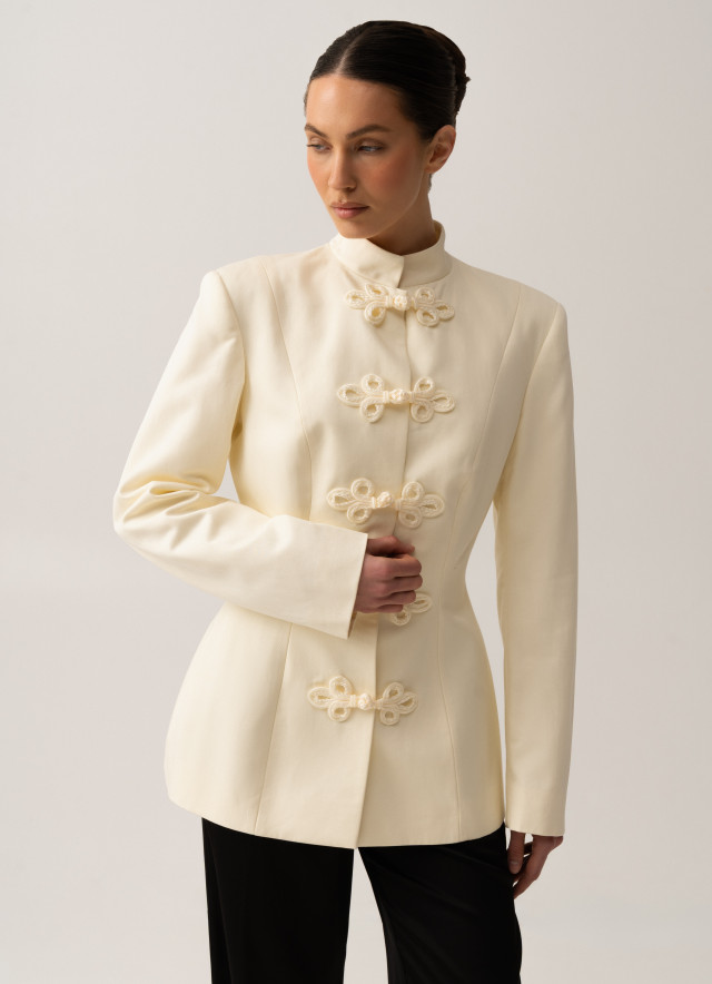 NOIRÉ jacket in milk