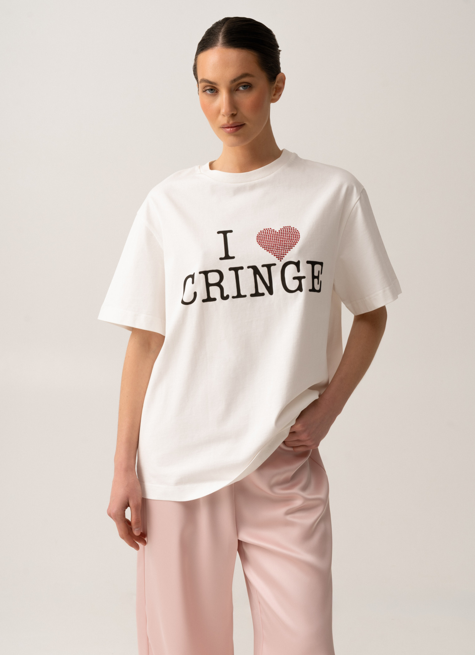 T-shirt «I love cringe»