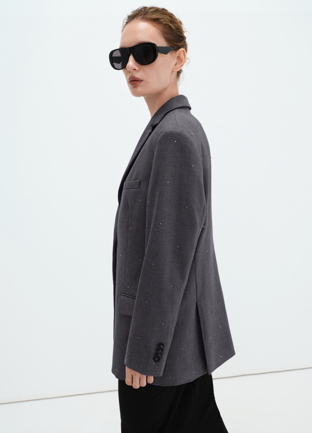 Жакет класичний Grey Hover