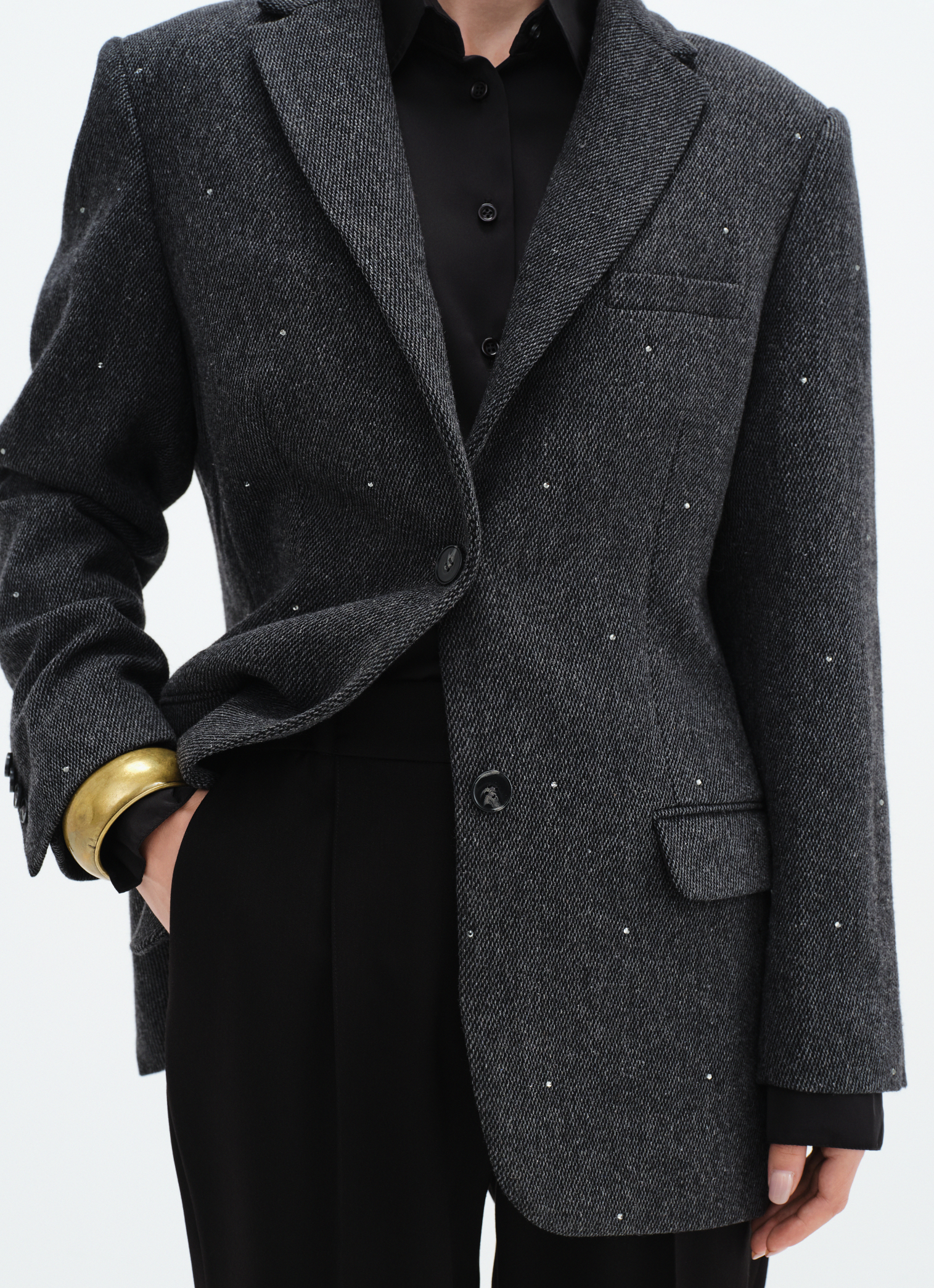 Жакет із твіду Grey