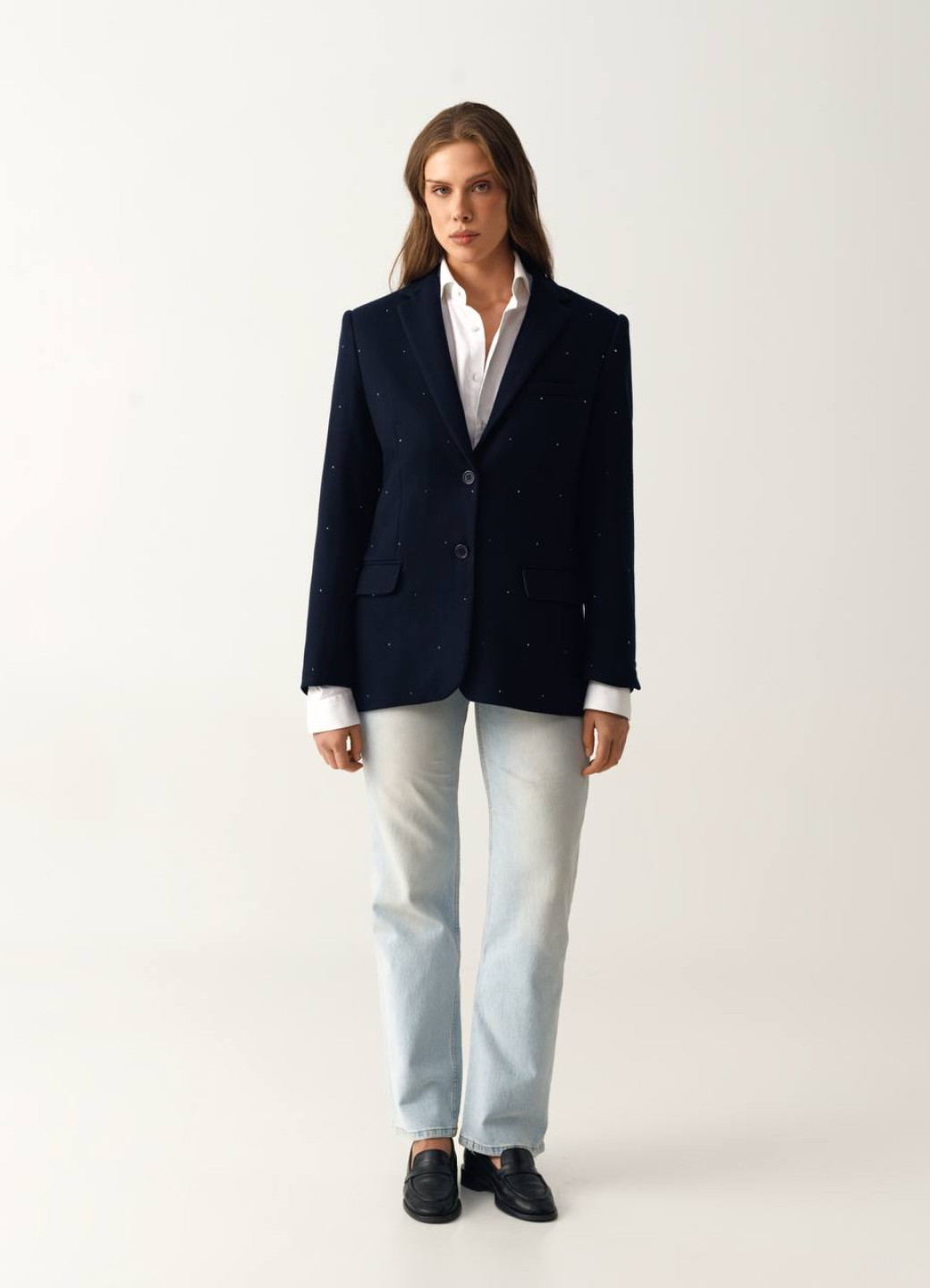 Класичний жакет Dark Blue