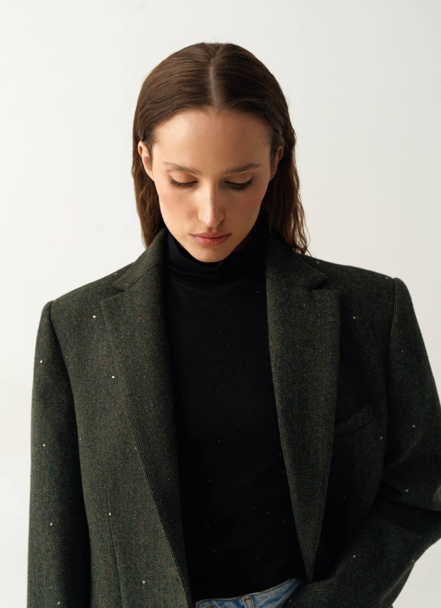 Жакет із твіду Green