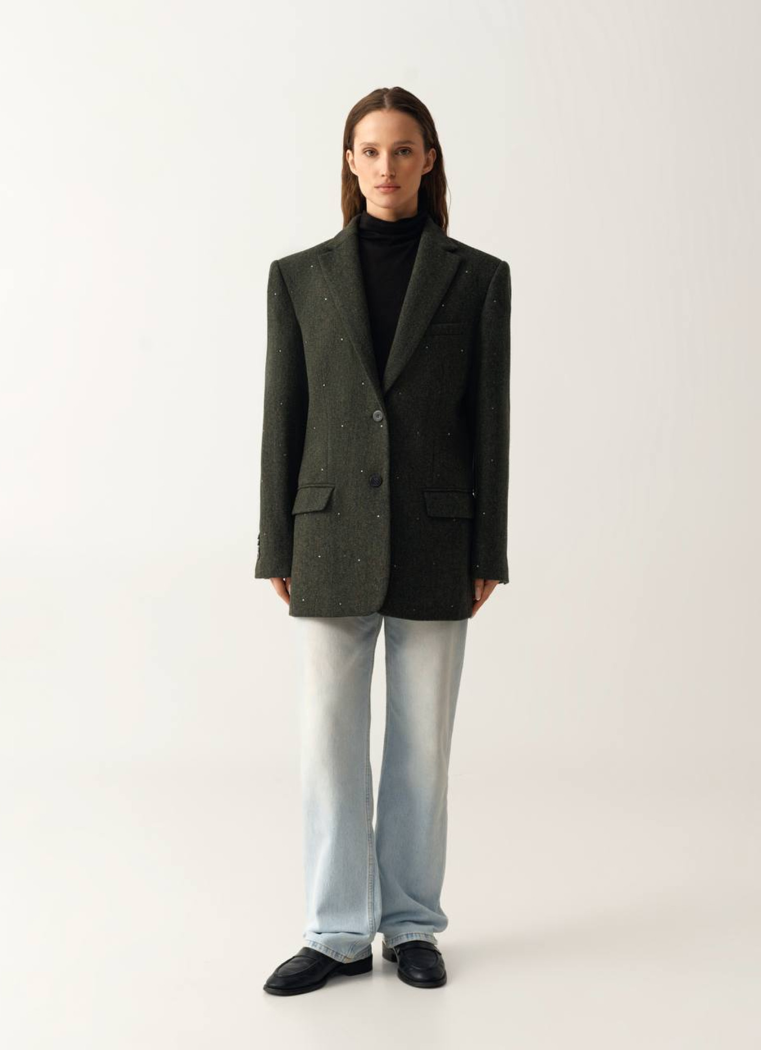 Жакет із твіду Green