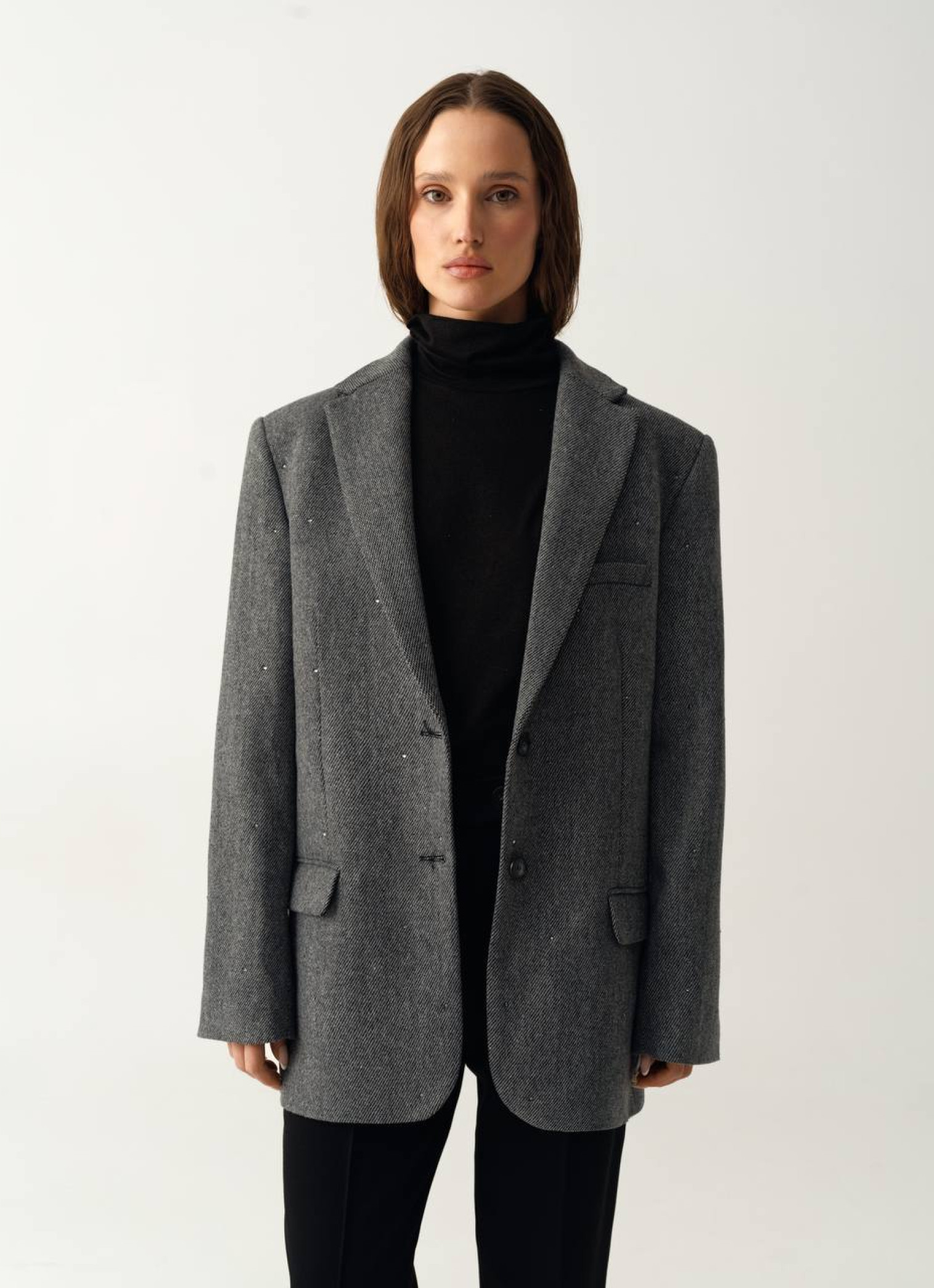 Жакет із твіду Grey